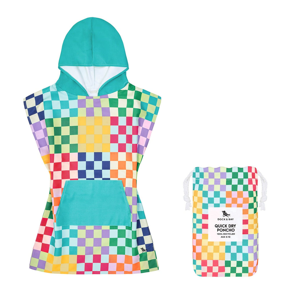 dock and bay poncho kids