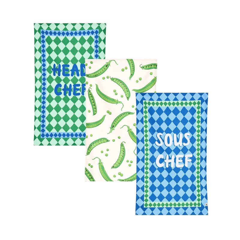 dock and bay tea towel