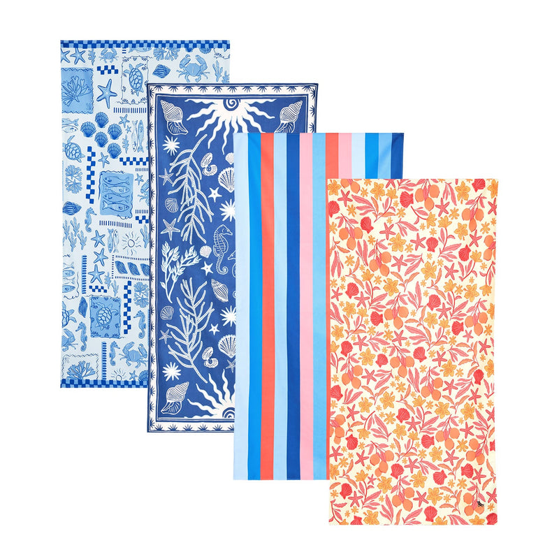 dock and bay towels beach