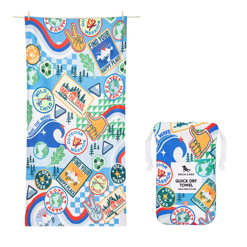 dock and bay kids towels beach
