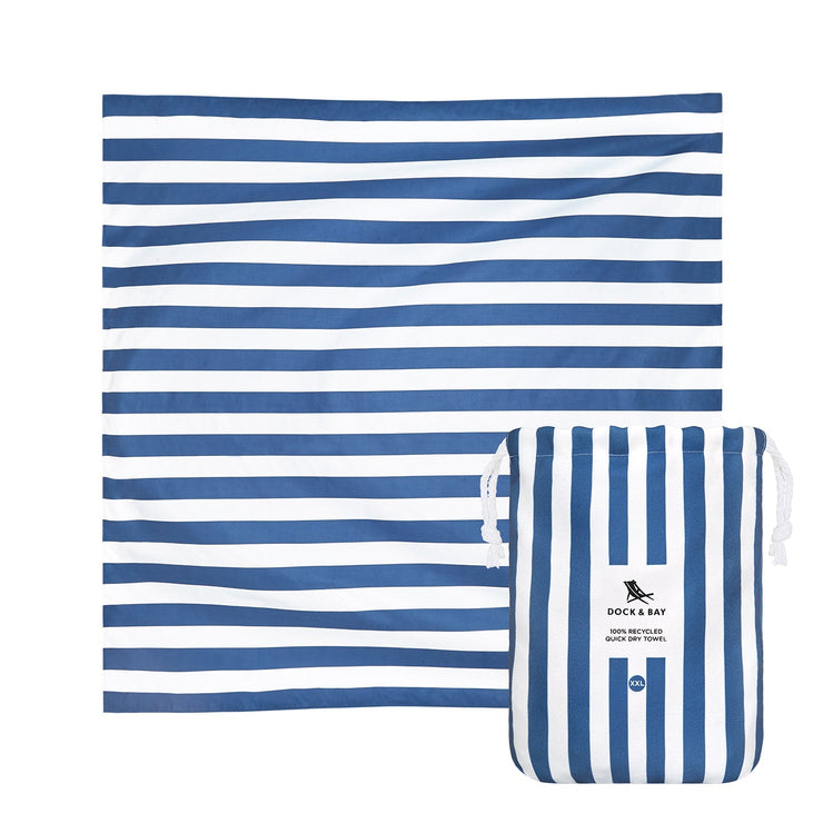 Dock & Bay Quick Dry Towels - Bleu Whitsunday