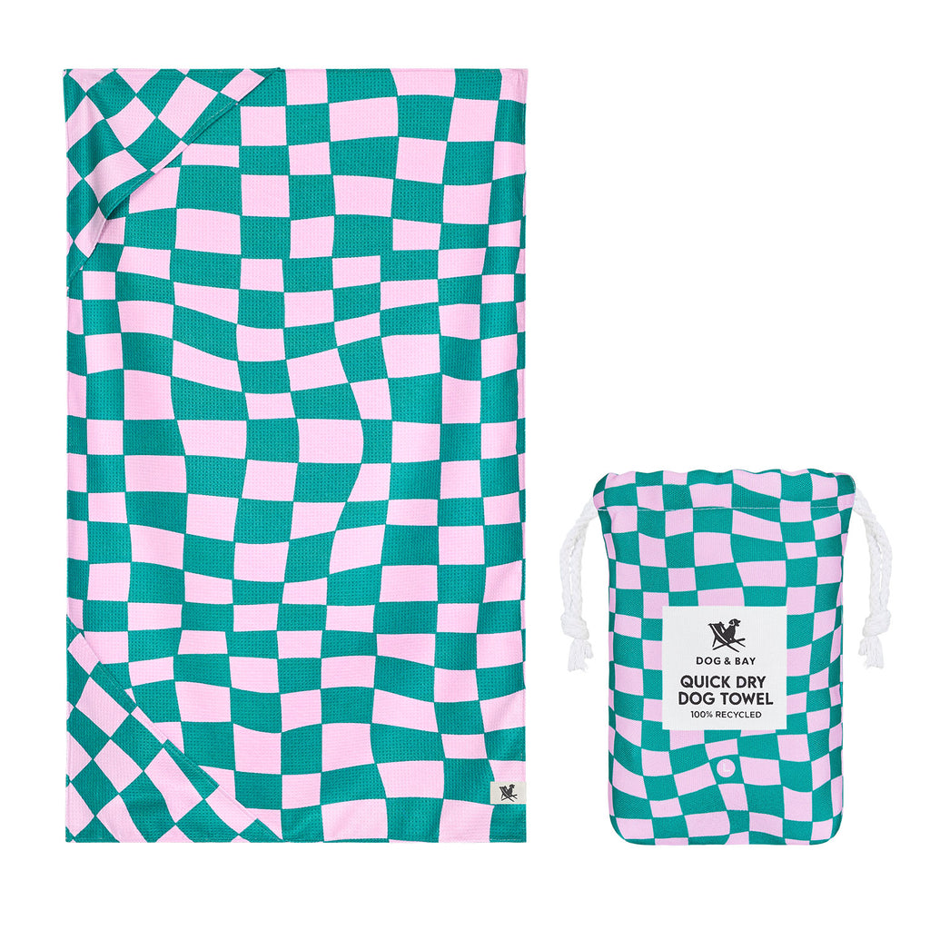 dock and bay towels dog