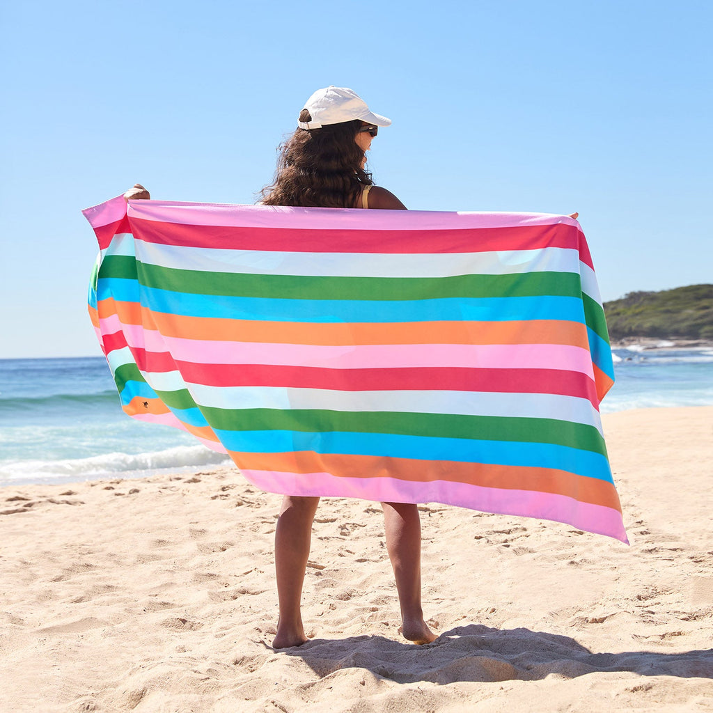 dock and bay towels beach