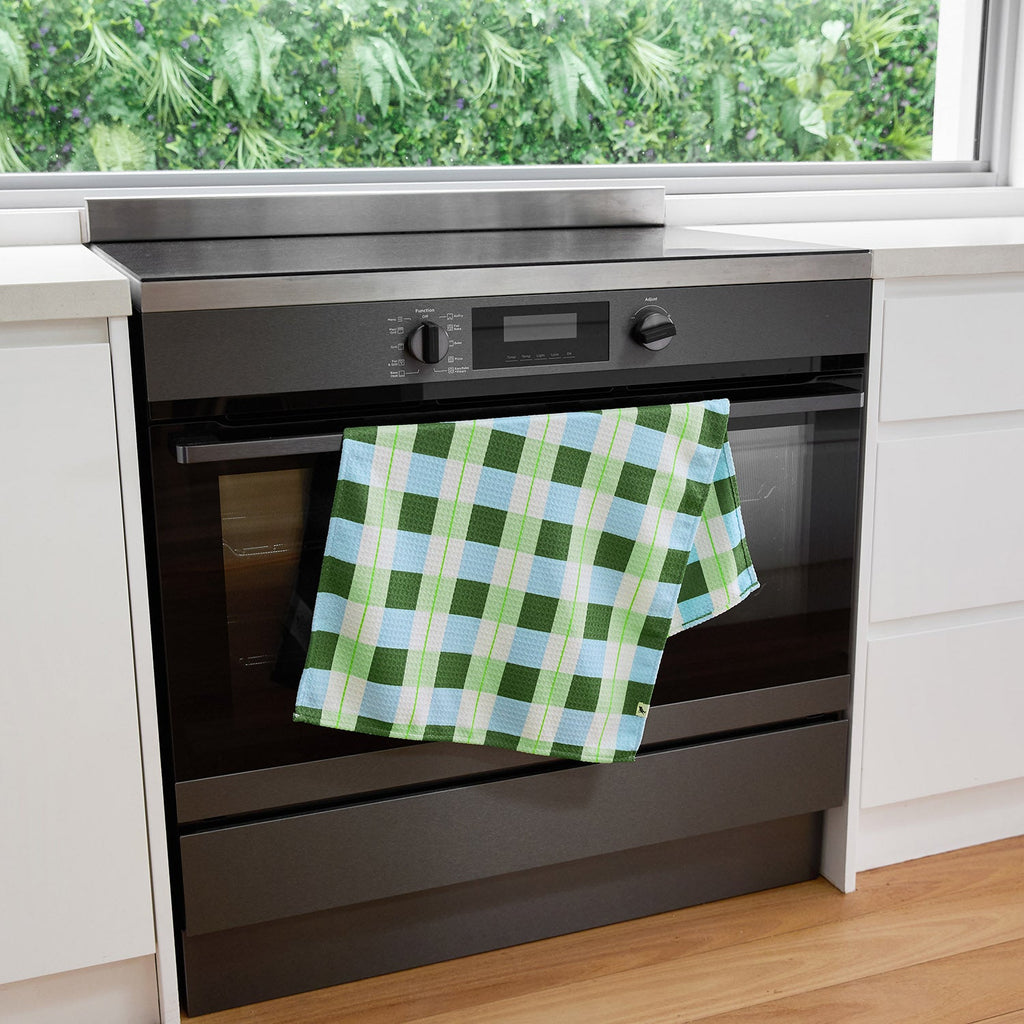 dock and bay tea towel