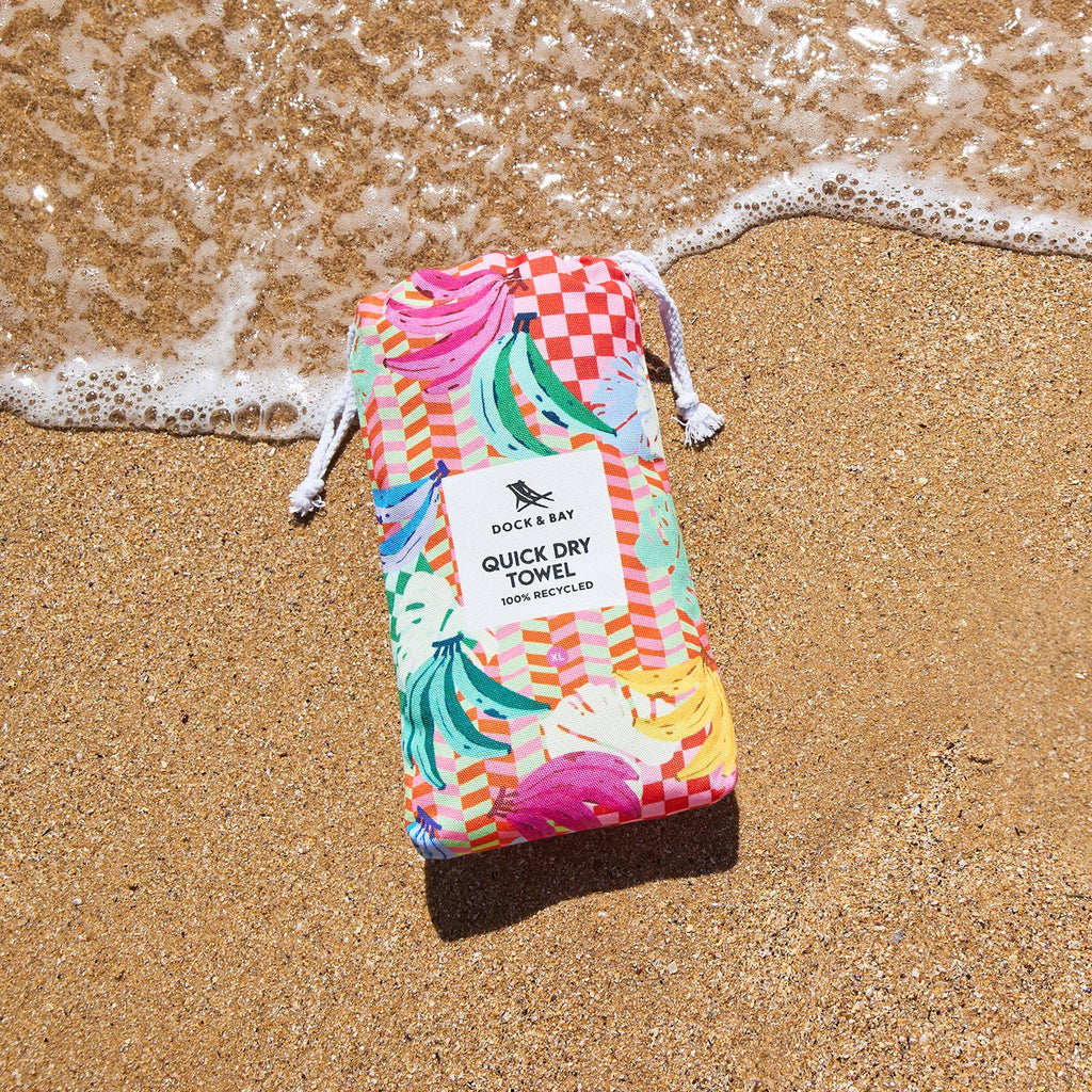 dock and bay towels beach