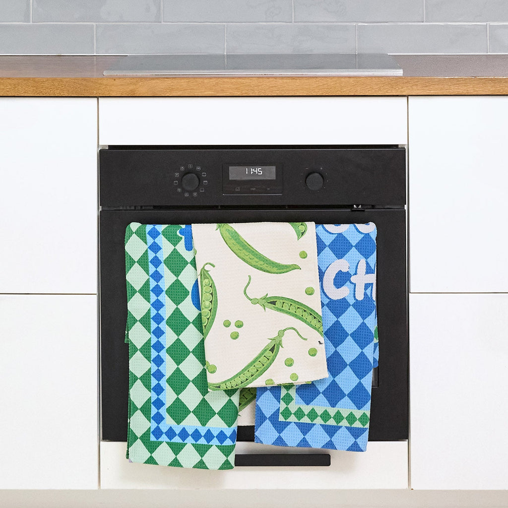 dock and bay tea towel