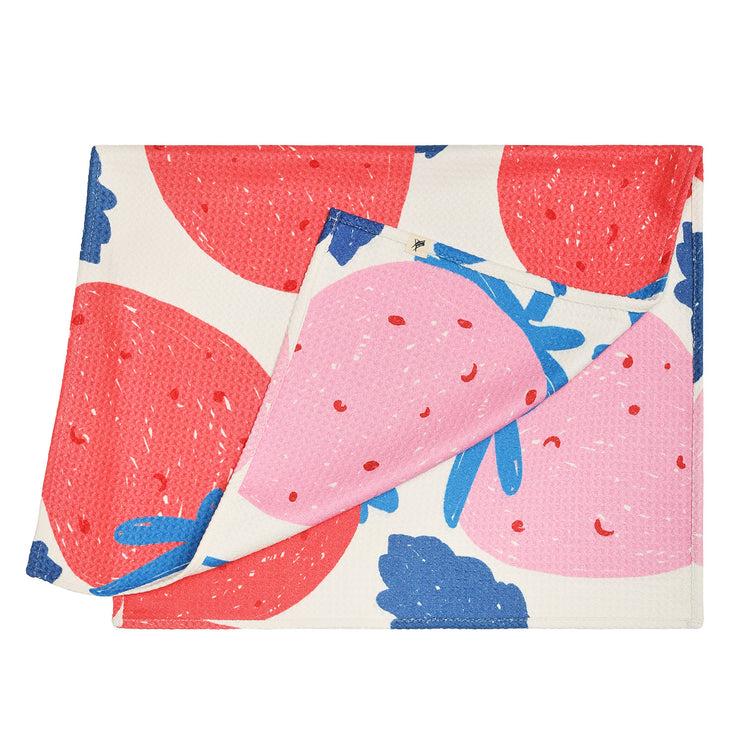 dock and bay tea towel