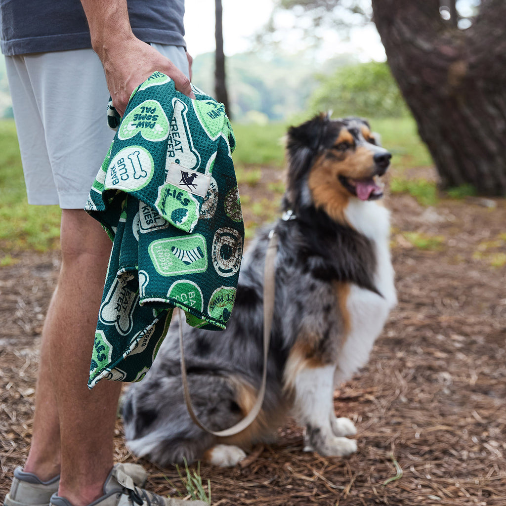 dock and bay towels dog