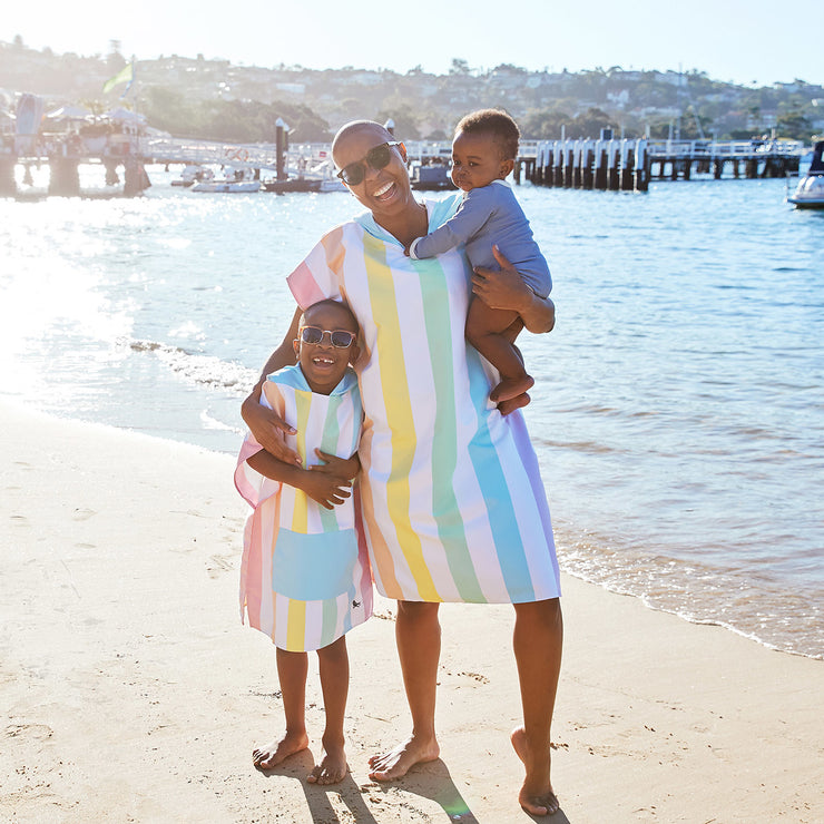 dock and bay poncho adults