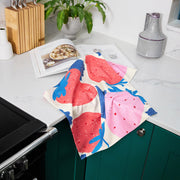 dock and bay tea towel