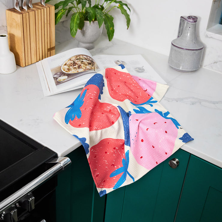 dock and bay tea towel