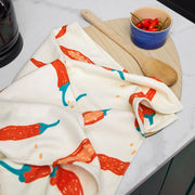 dock and bay tea towel