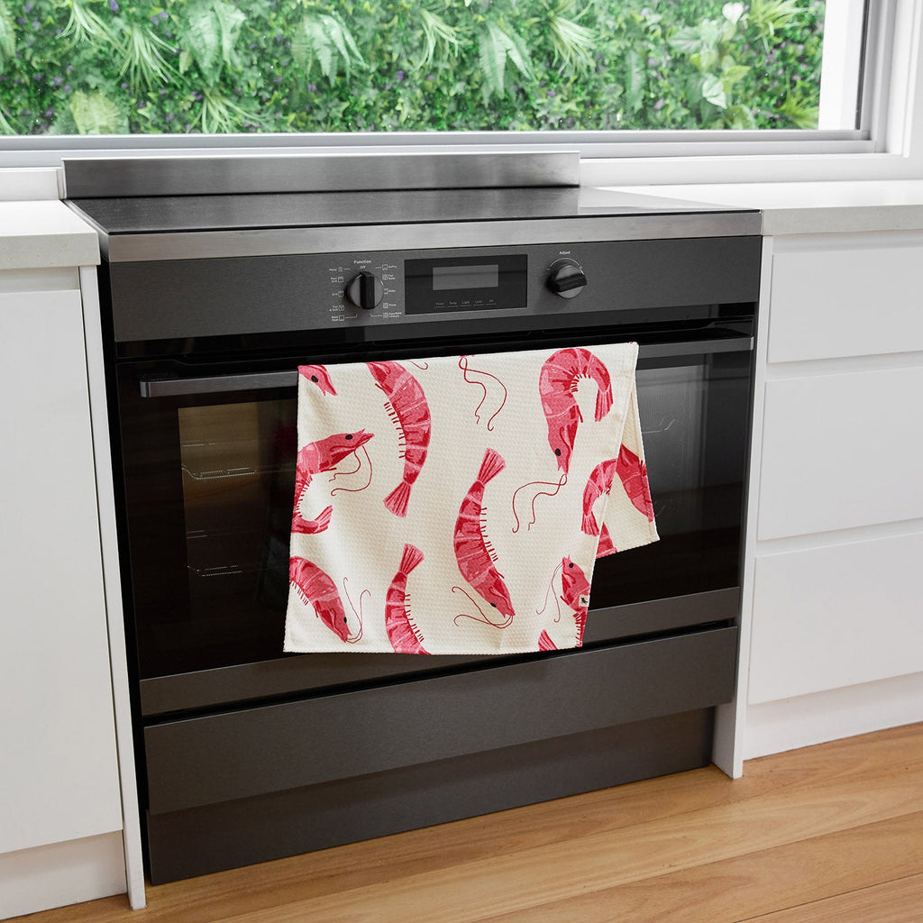 dock and bay tea towel