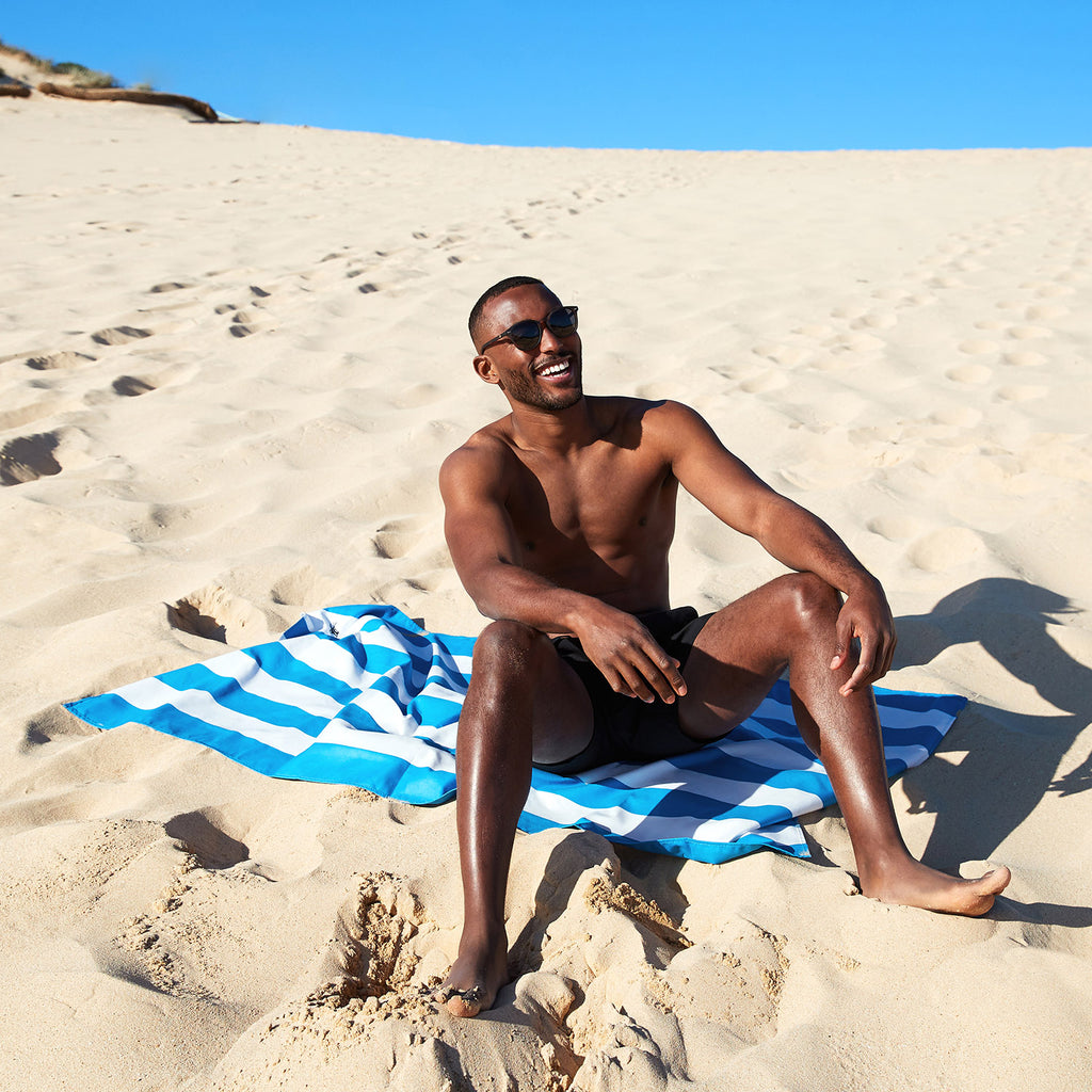 dock and bay towels beach