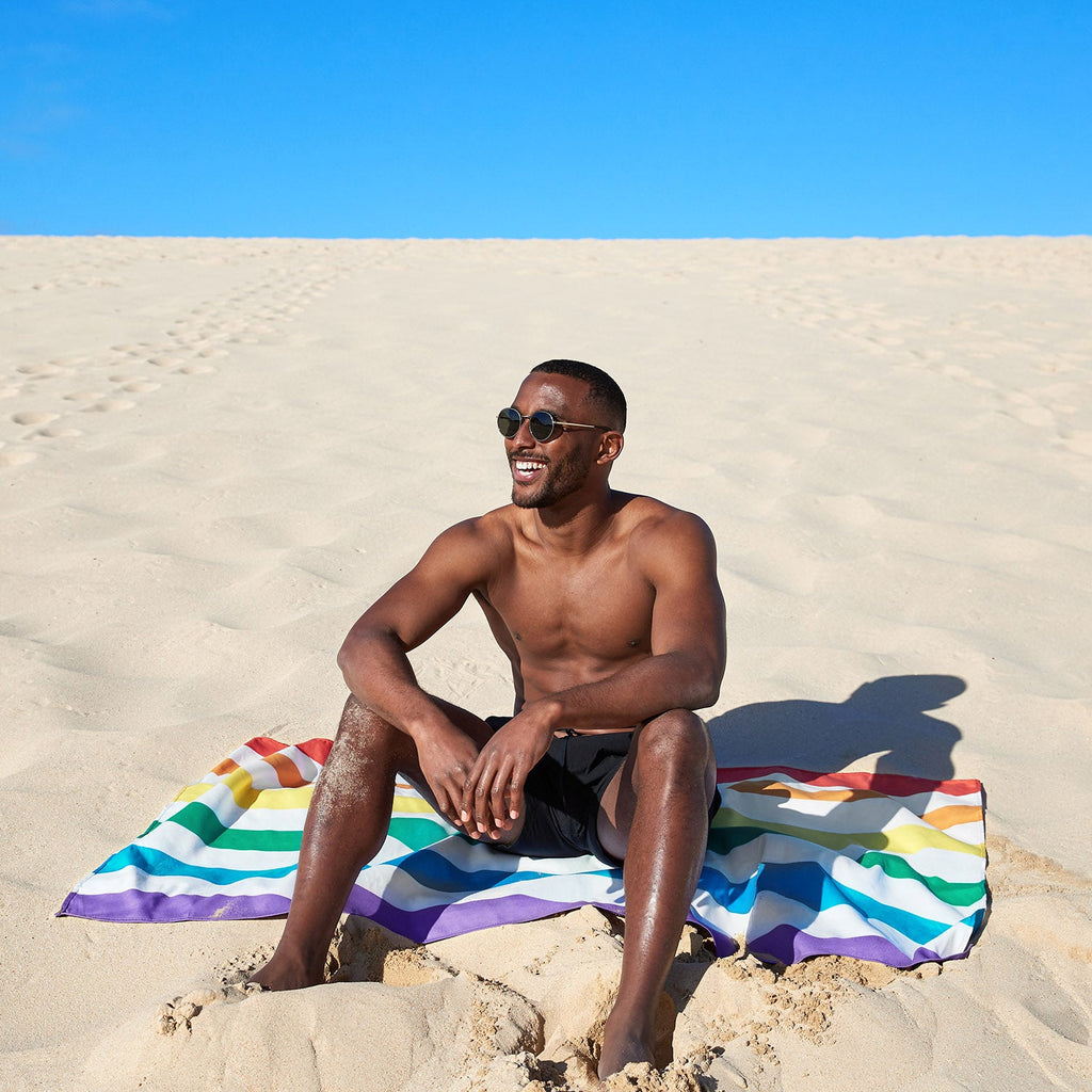 dock and bay towels beach