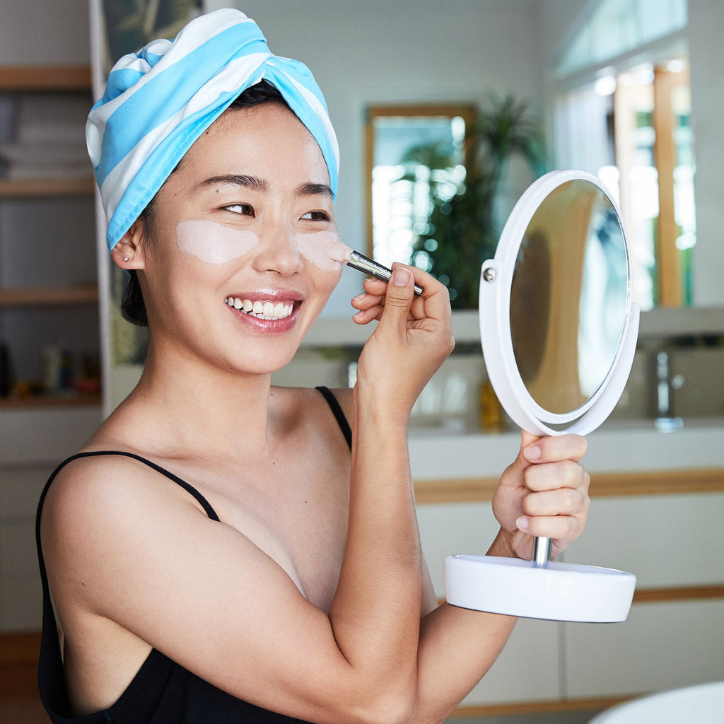 dock and bay hair wraps suede