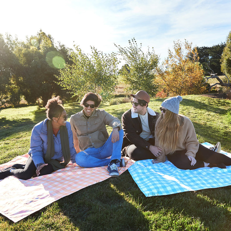 Dock & Bay Picnic Blanket - Strawberries & Cream