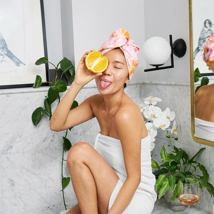 dock and bay hair wraps suede