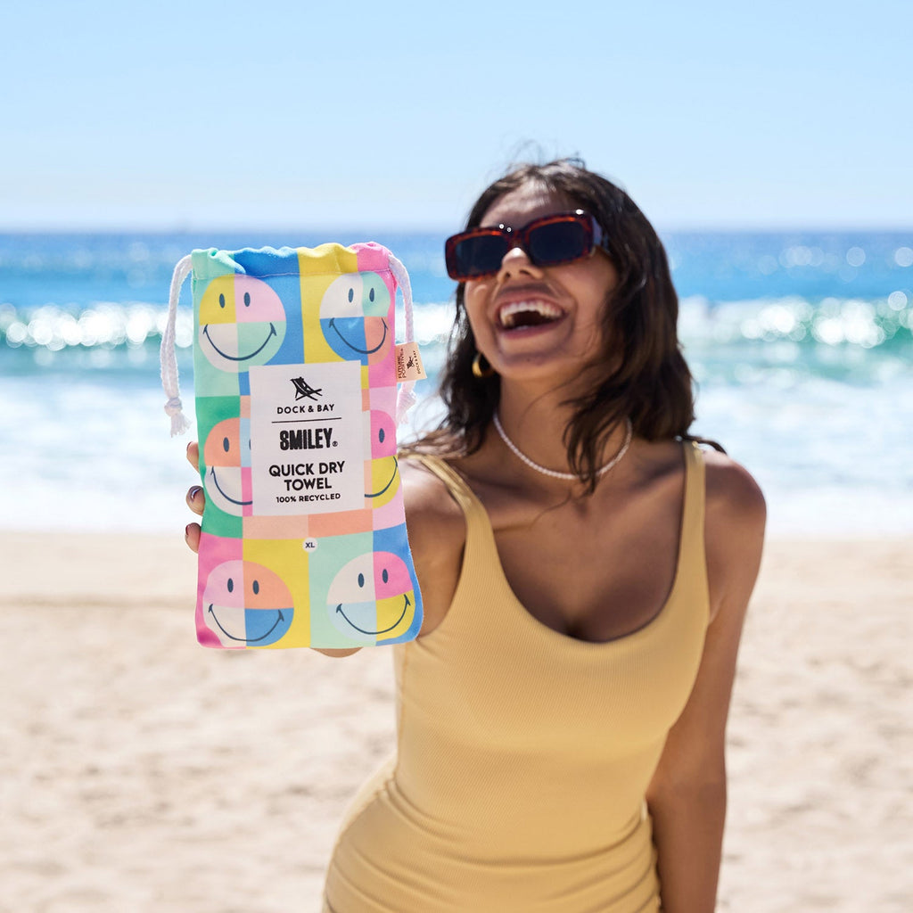 dock and bay towels beach