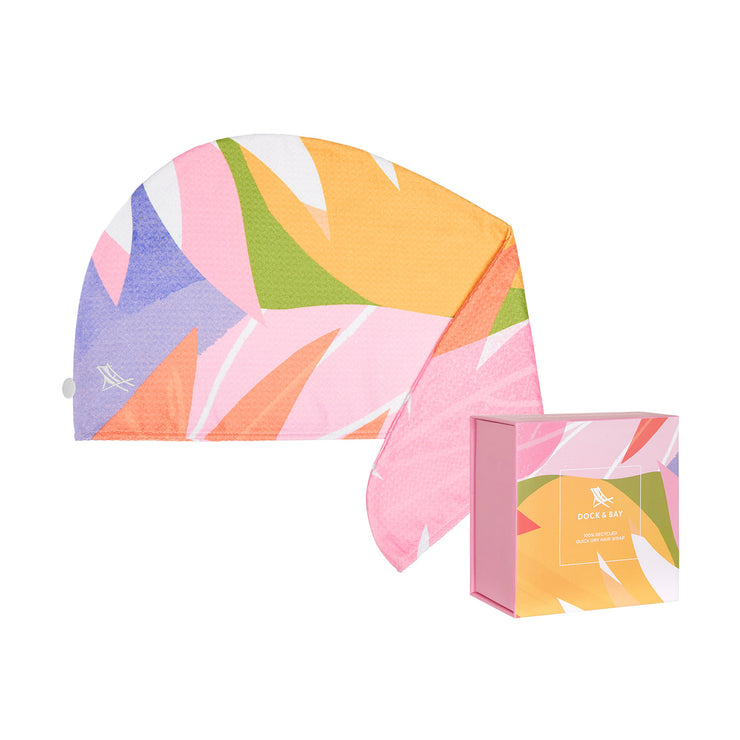 dock and bay robe + towel + hair wrap bundle