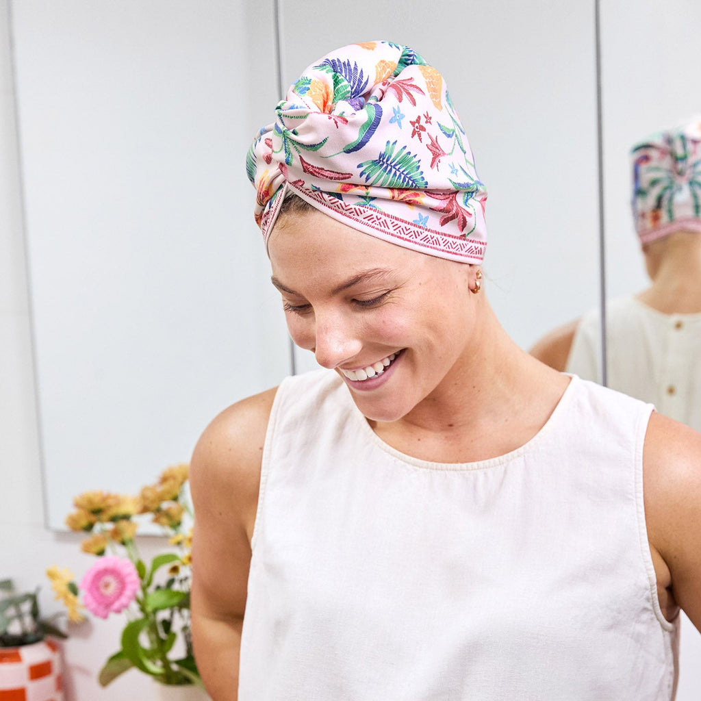 dock and bay hair wraps suede