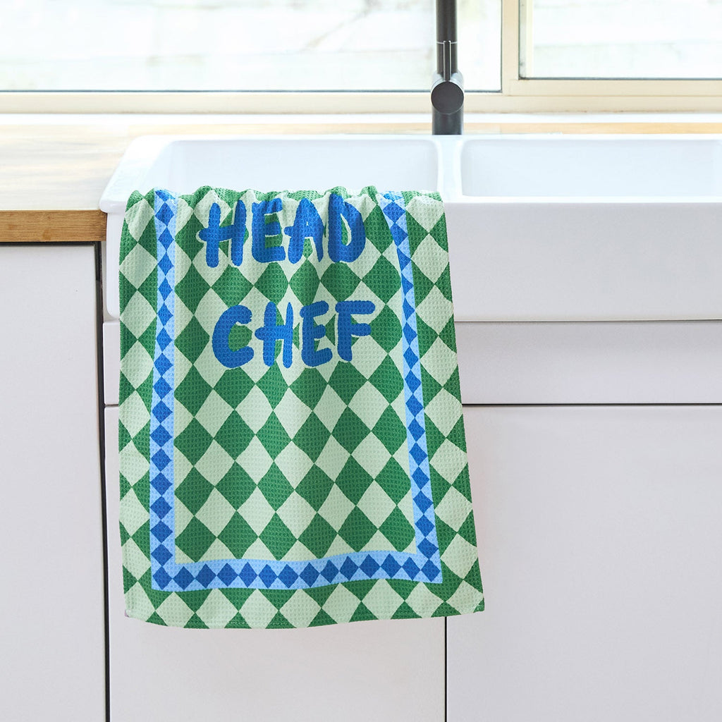 dock and bay tea towel