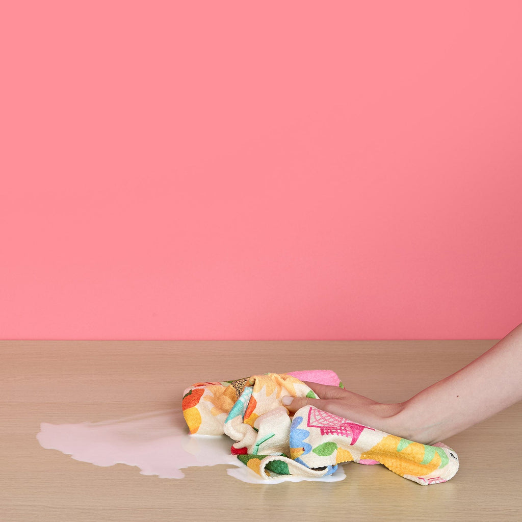 dock and bay tea towel