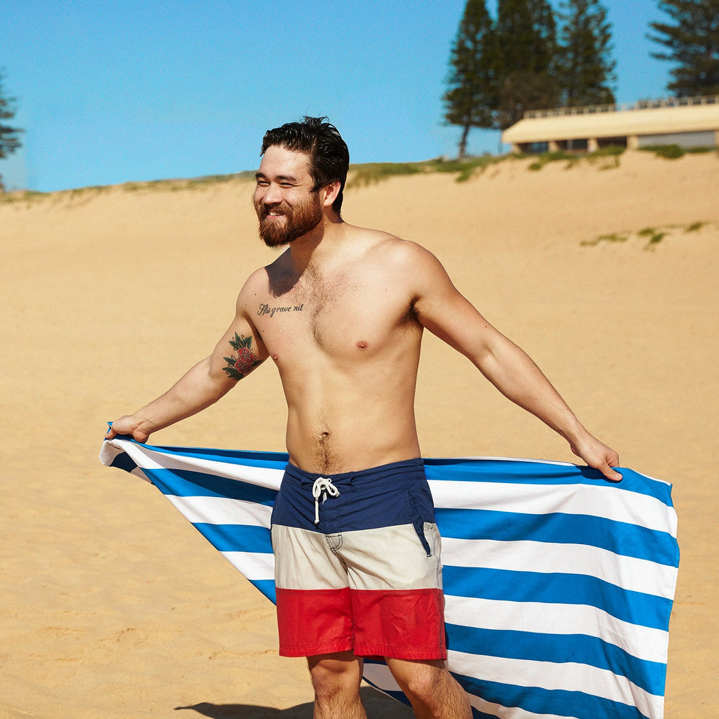 dock and bay towels beach