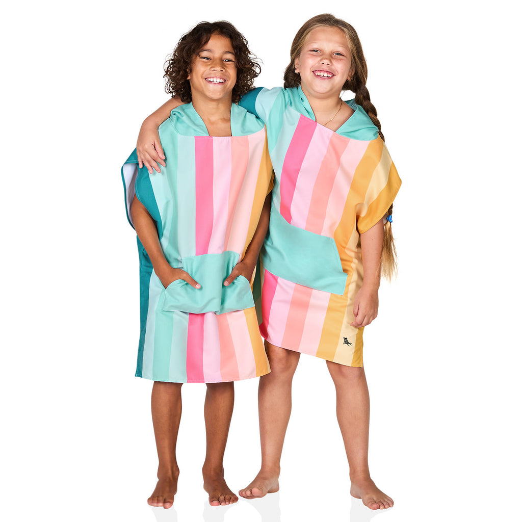dock and bay poncho kids