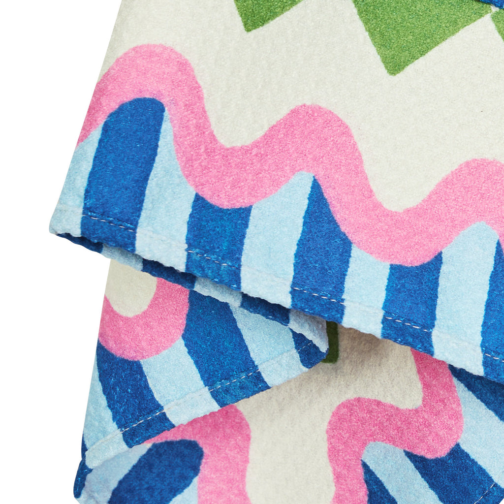 dock and bay tea towel