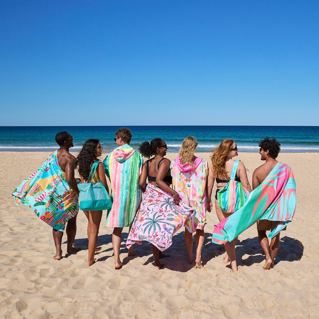 dock and bay poncho adults