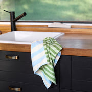 dock and bay tea towel