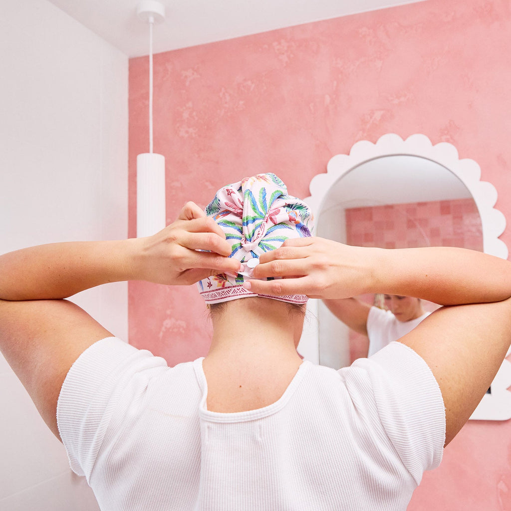 dock and bay hair wraps suede