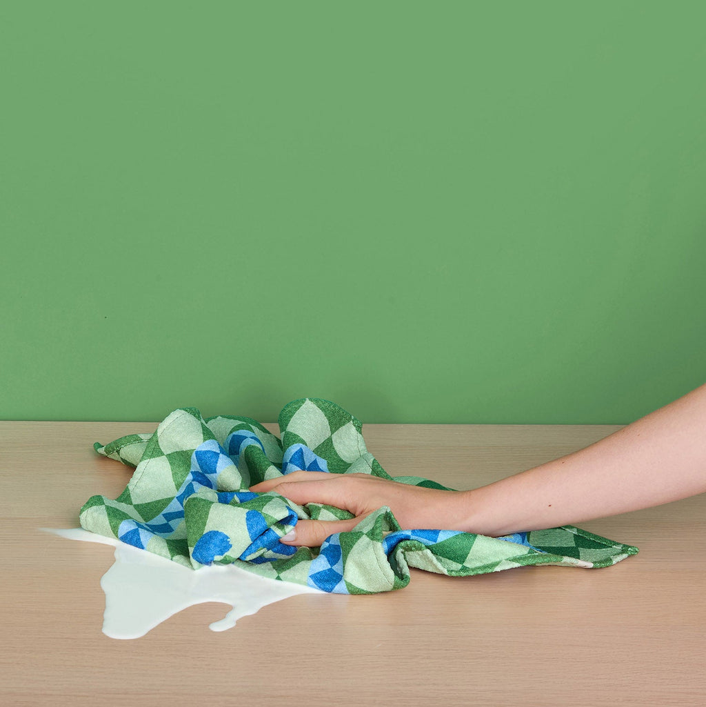 dock and bay tea towel