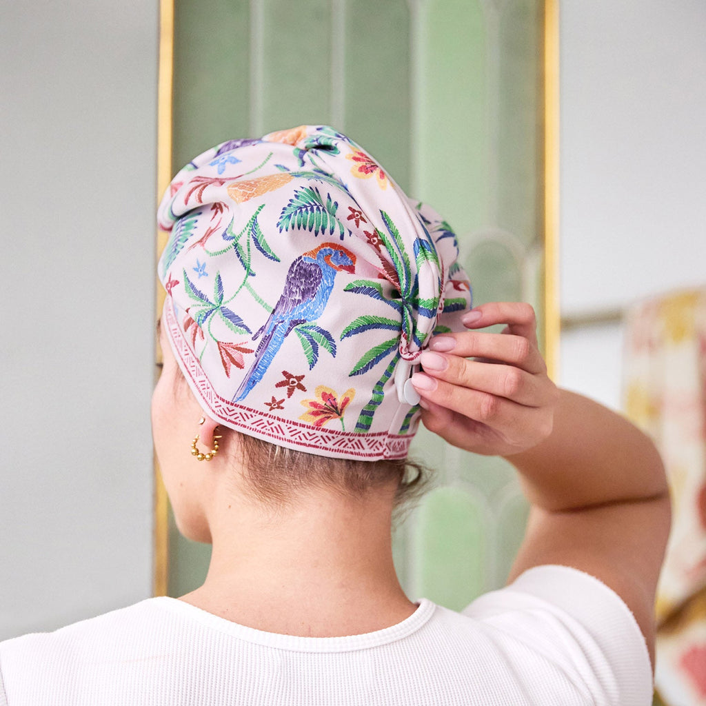 dock and bay hair wraps suede