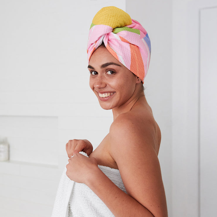 dock and bay robe + towel + hair wrap bundle