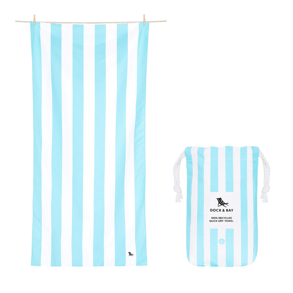 dock and bay towels beach