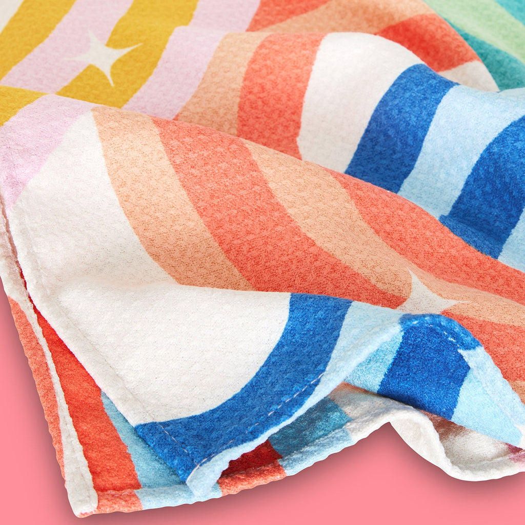 dock and bay tea towel