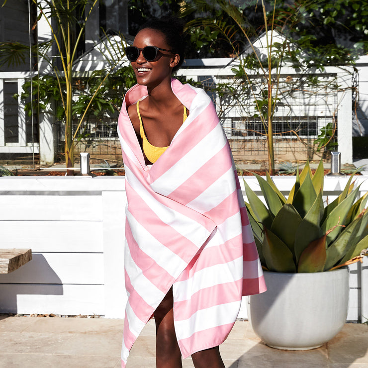 dock and bay the perfect pairs bundle beach towel & hair wrap