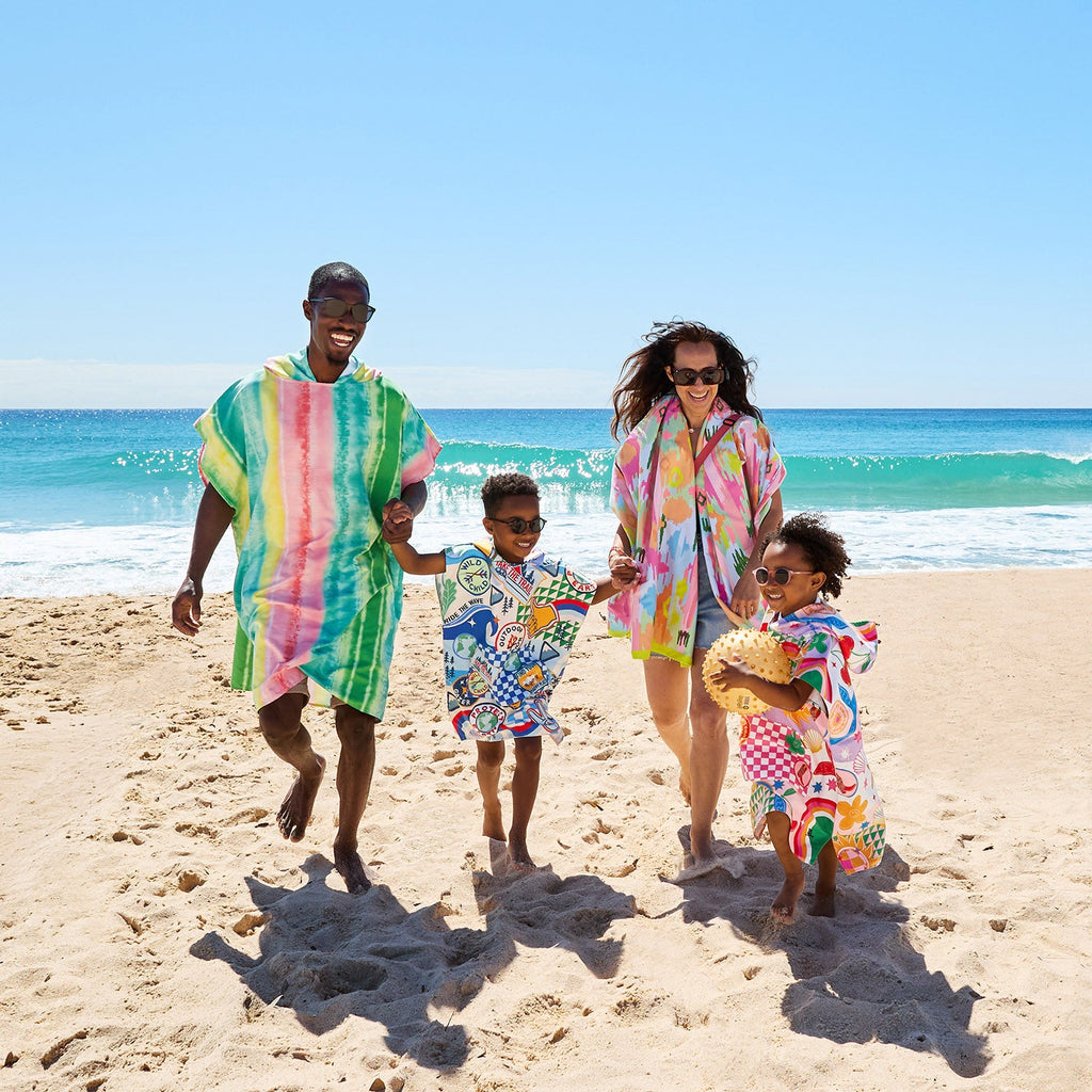 dock and bay poncho adults