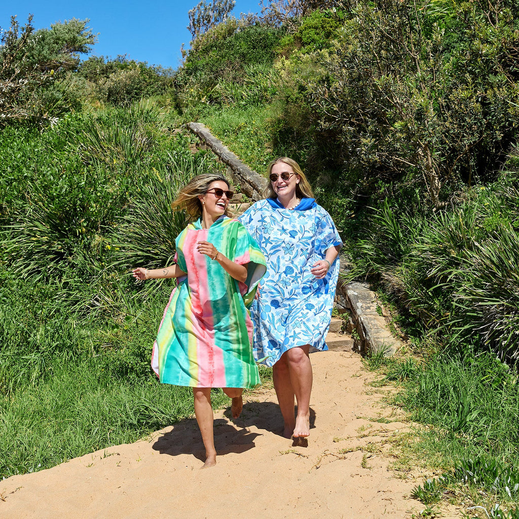dock and bay poncho adults