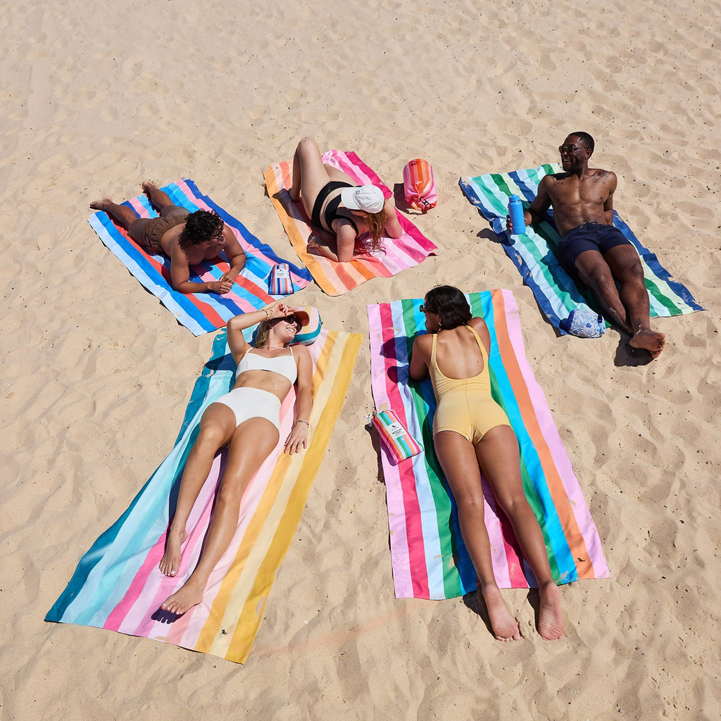 dock and bay towels beach