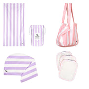 Dock & Bay Beach Towel + Bag + Hair Wrap + Makeup Remover - Set A