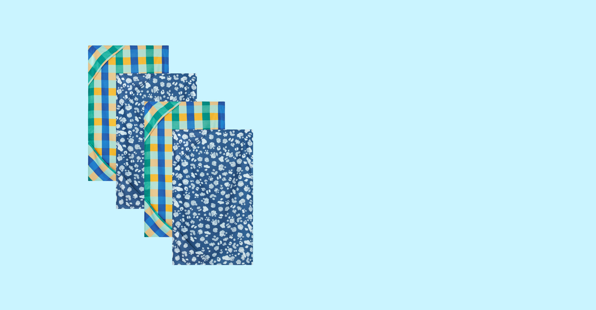 Dock & Bay Hundehandtücher – Blues Clues (4er-Set)