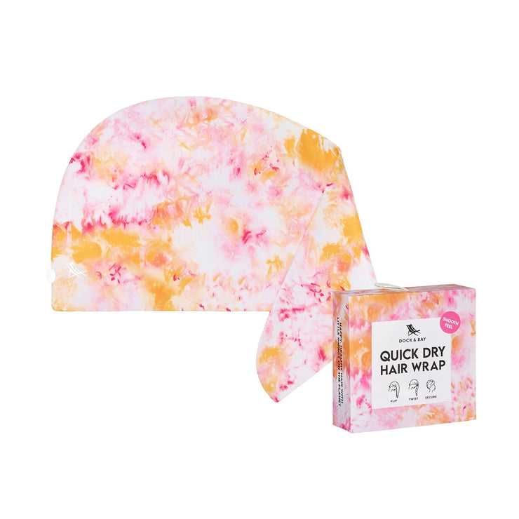 Dock & Bay Hair Wrap - Georgia Peach