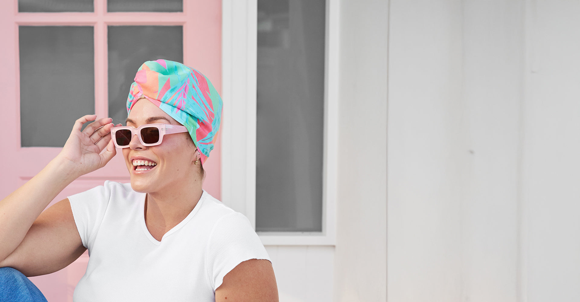 Chouchou pour cheveux Dock & Bay – Hot Tropics