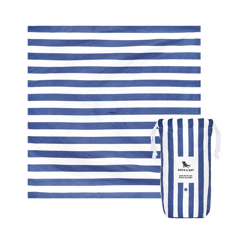 Dock & Bay Picnic Blanket - Bleu Whitsunday