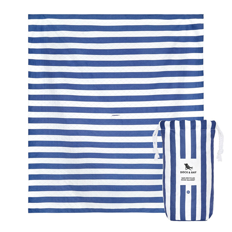 Dock & Bay Picnic Blanket - Bleu Whitsunday