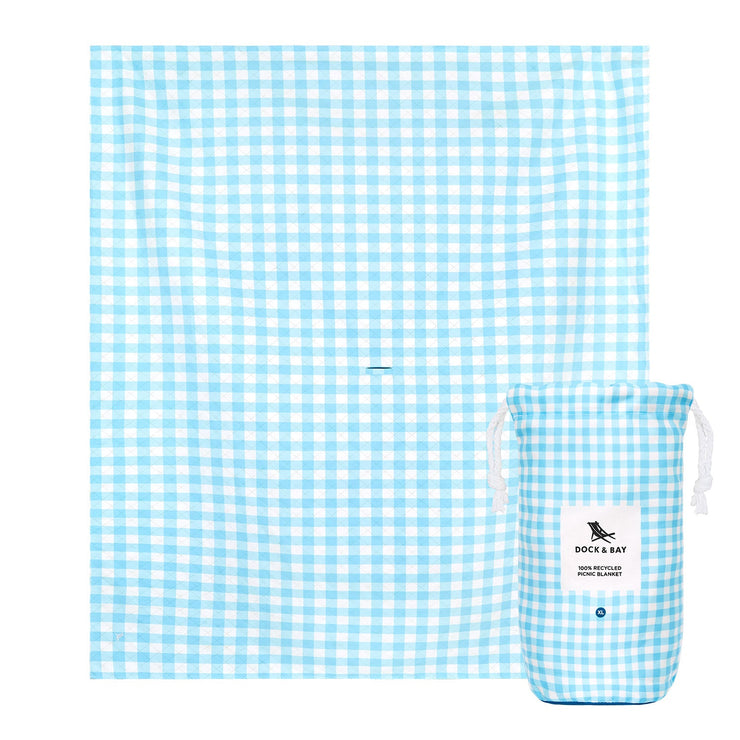 Dock & Bay Picnic Blanket - Blueberry Pie