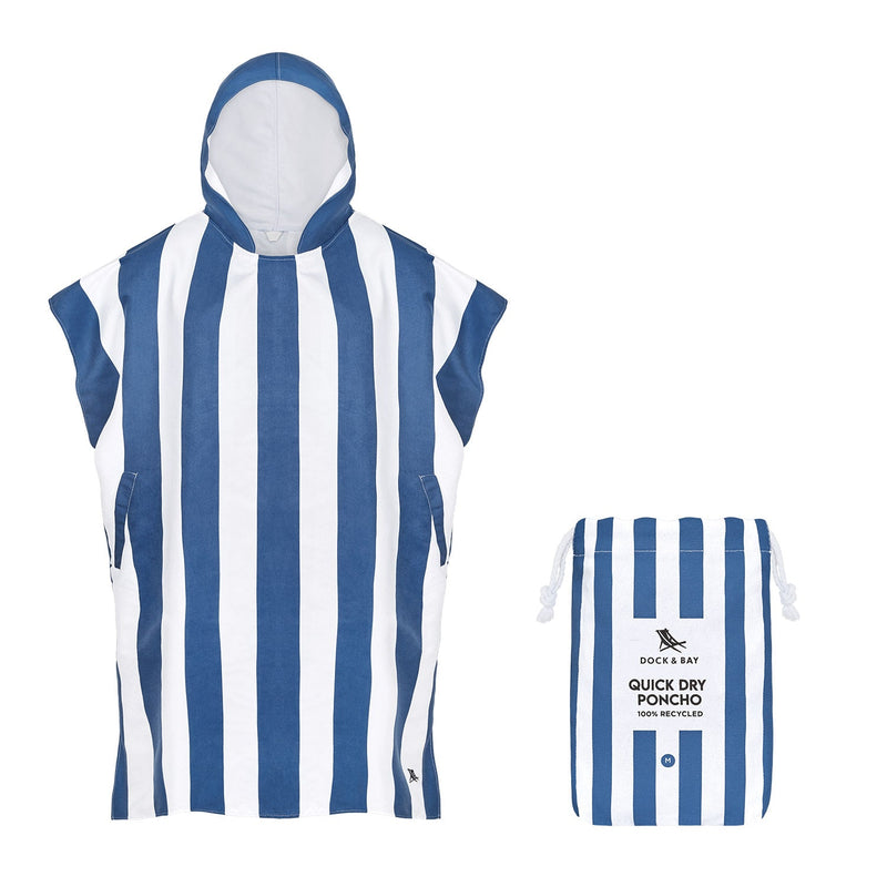Poncho Dock & Bay – Adultes – Whitsunday Blue
